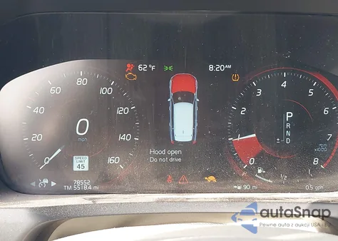 2020 Volvo Xc90 T5 Momentum 7 Passenger из США, поврежденный, VIN YV4102PK1L1553582